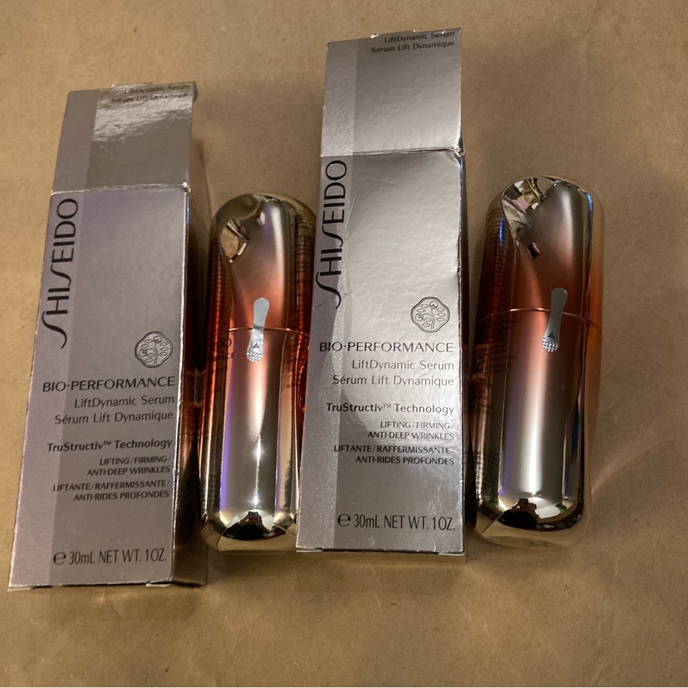 2 x shiseido lift dynamic serum 30ml